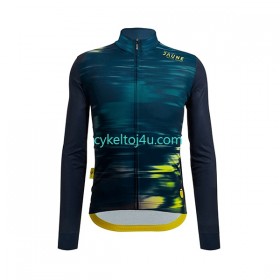 Tour de France JAUNE Cykeltrøje Langærmet 2022 N001